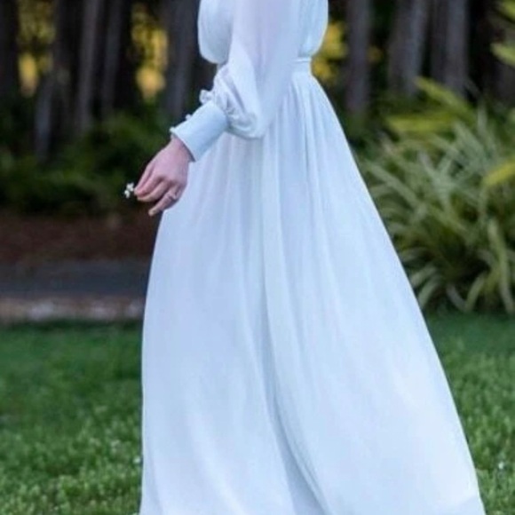 Women's Solid Color Rhinestone Collar Casual Lantern Sleeve Loose Hem Dress NWOT - Picture 10 of 10